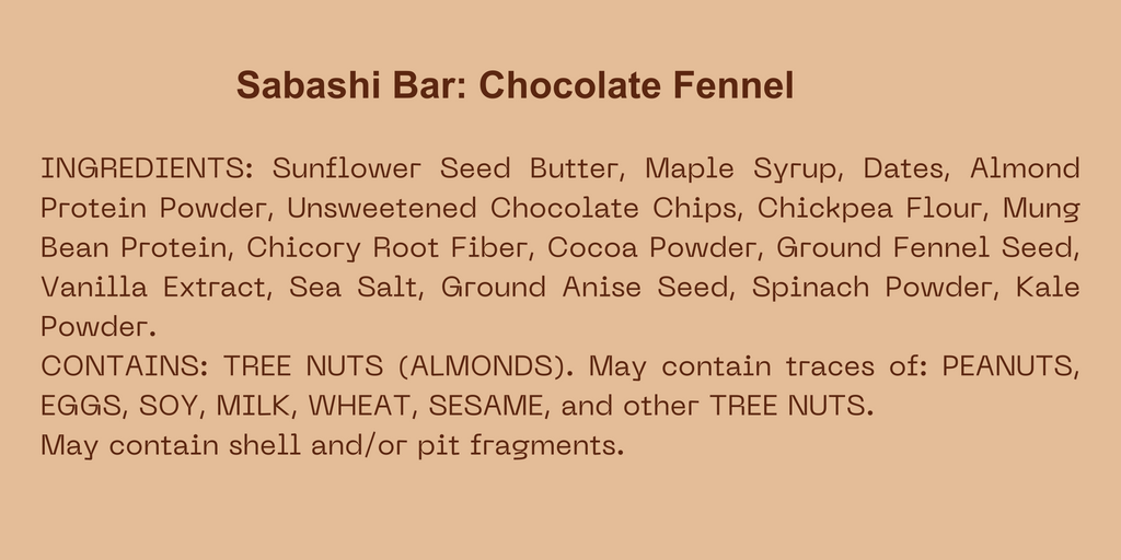 Chocolate Fennel 12 bars