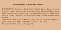 Chocolate Fennel 12 bars